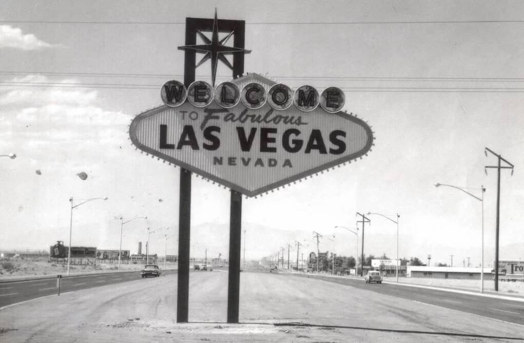 A história da placa Welcome to Fabulous Las Vegas