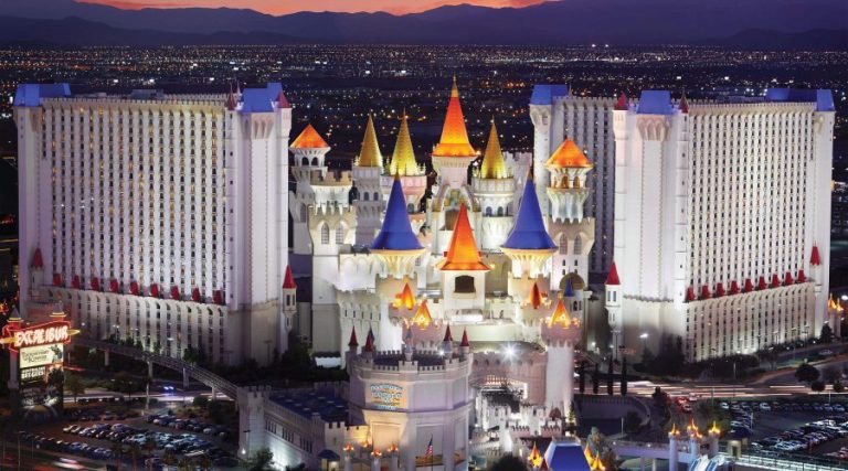 Uma visita ao Hotel Cassino Excalibur em Las Vegas