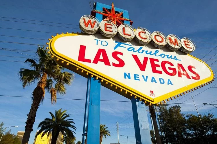 A famosa placa Welcome to fabulous Las Vegas