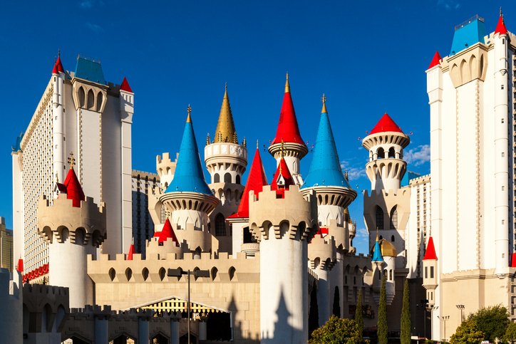 Hospedagem no hotel Excalibur em Las Vegas