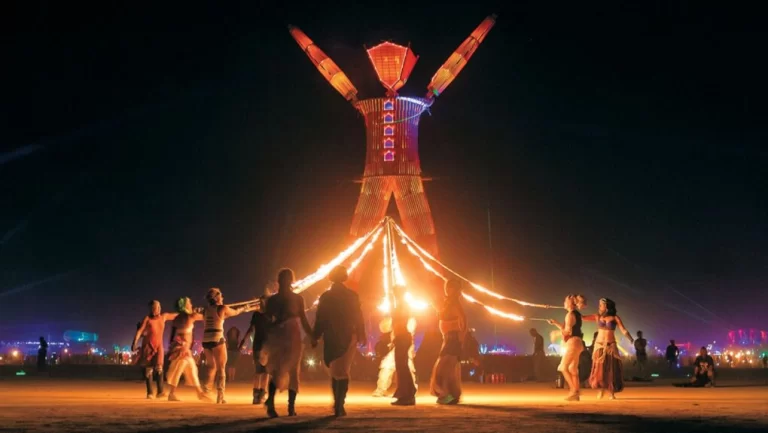 burning man festival no deserto de nevada