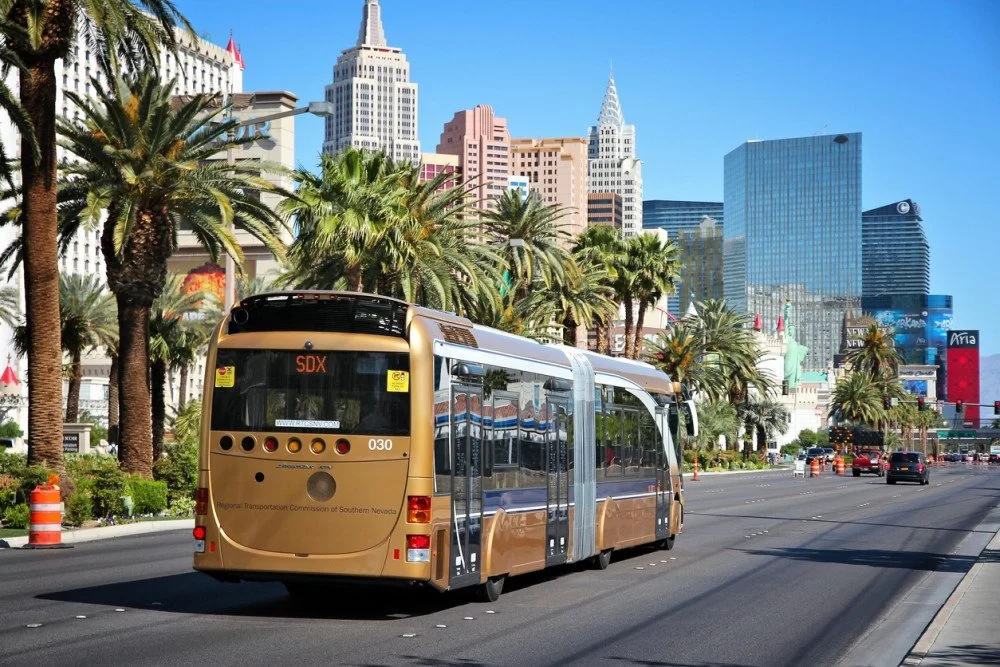 Como funciona o transporte em Las Vegas