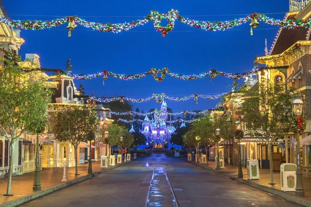 Natal na Disneyland Resort em Paris 