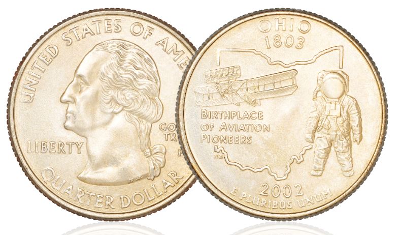 Quarter Dollar Ohio