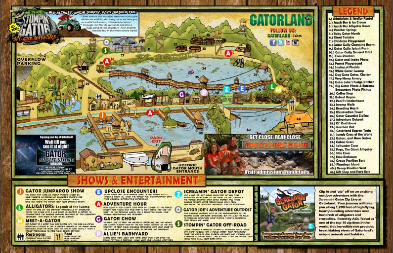Gatorland Parque de Crocodilos 1