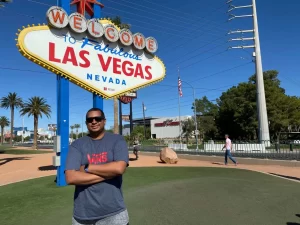 Letreiro Welcome to Vegas
