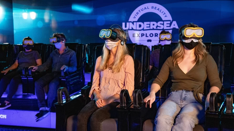 Atração de realidade virtual “Undersea Explorer Virtual Reality Theatre” é inaugurada em Las Vegas 3