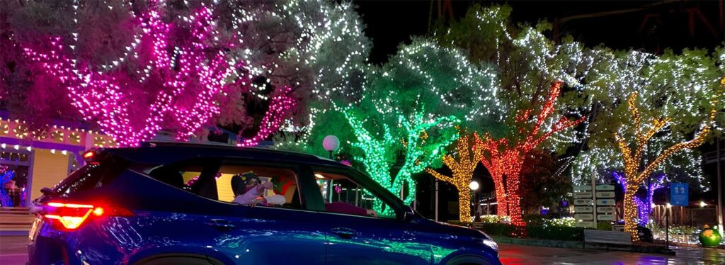 Six Flags faz mudanças para visitantes aproveitarem a decoração de natal 1