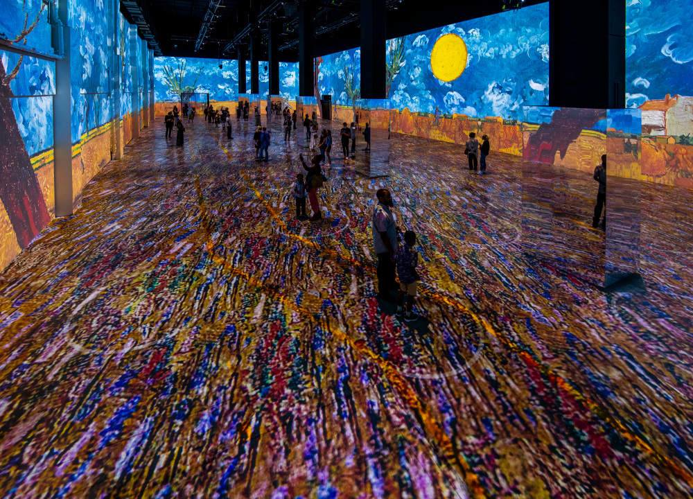 Exposição “Immersive Van Gogh” é prorrogada em San Francisco 1