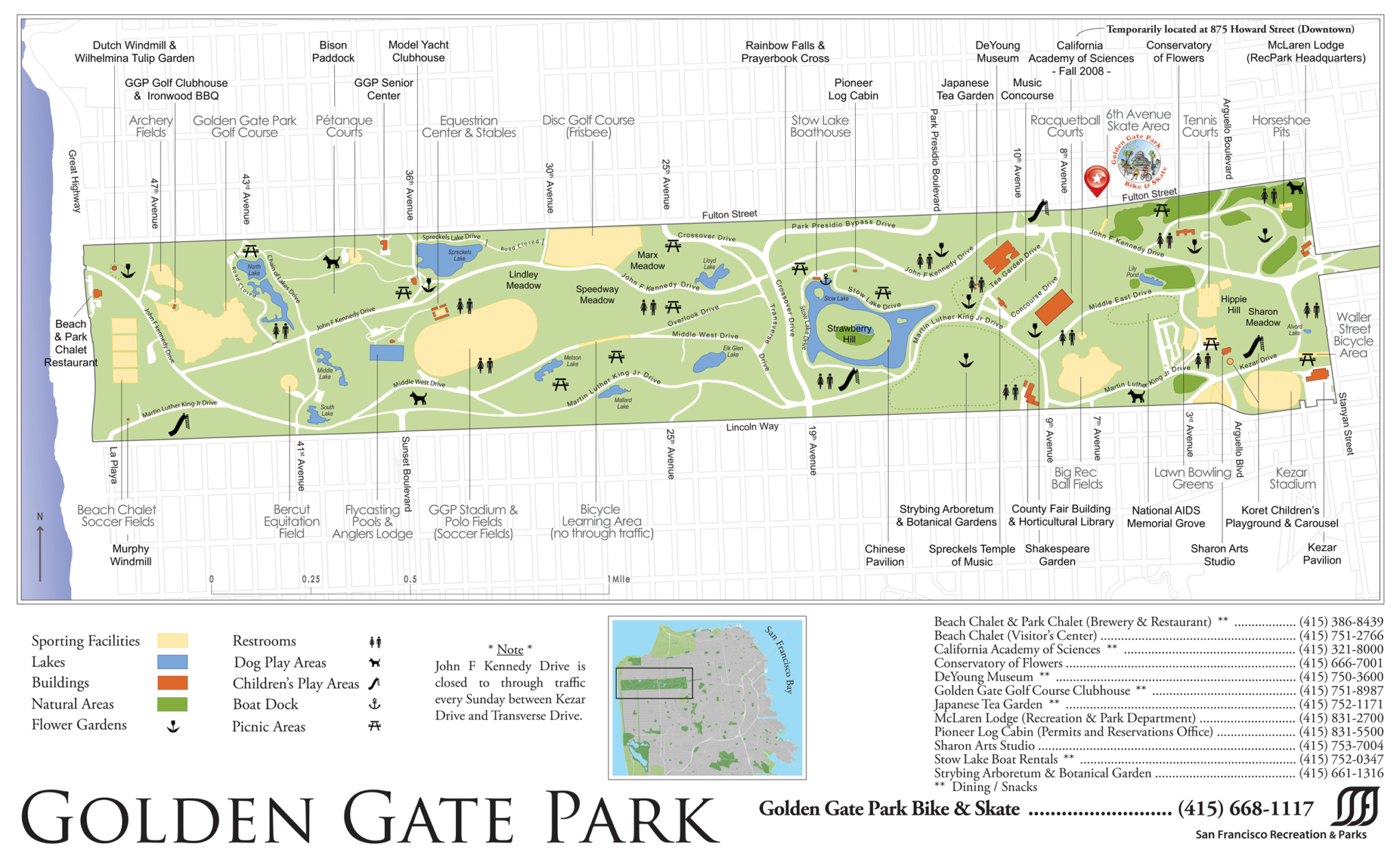 O Que Fazer No Golden Gate Park GUIA 2024   Golden Gate Park Map 1 2 2048x1244 