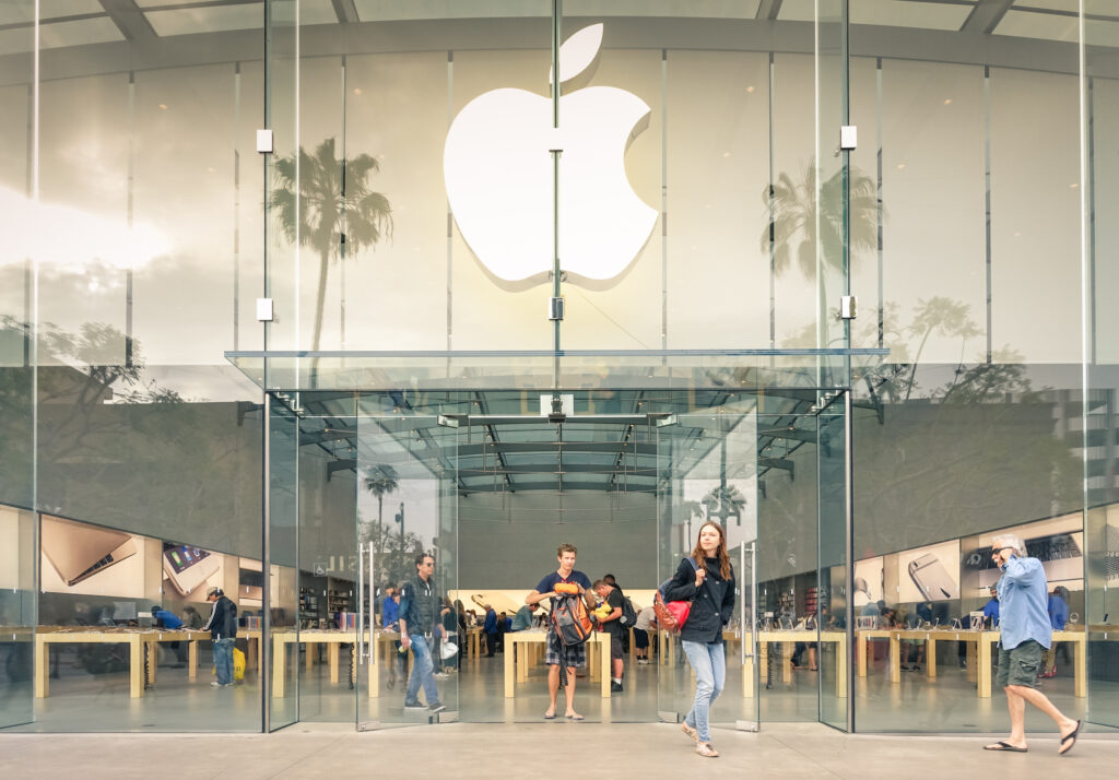 The Apple Store  Viajando para Orlando