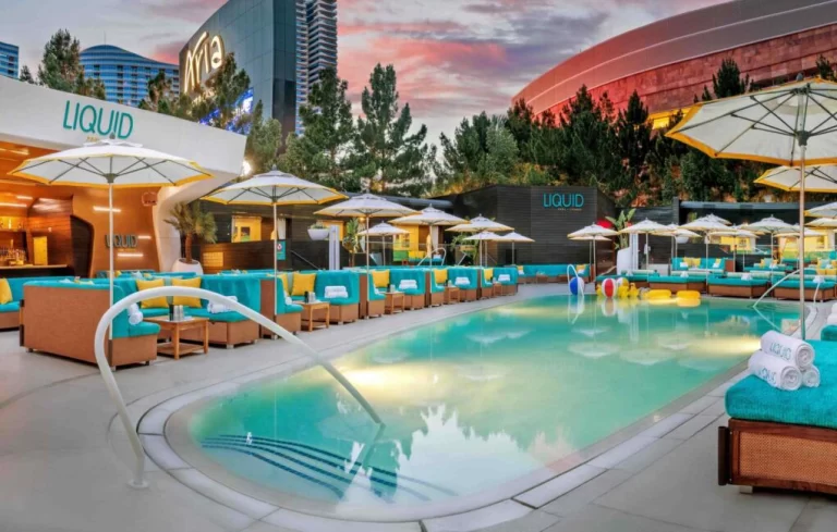 Liquid Pool Lounge no Aria Resort & Casino 1