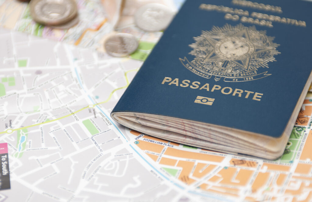 Tirando passaporte brasileiro