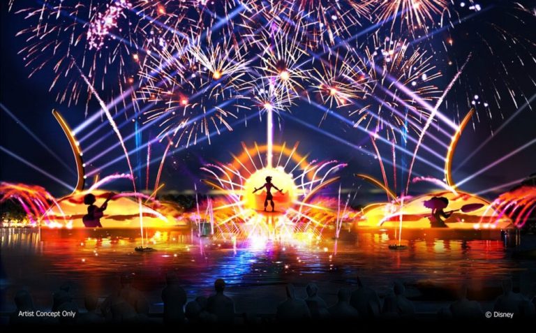 Disney World realiza teste de show de fogos no EPCOT 1