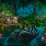 Fechamento da Splash Mountain. Imagem conteitual da Disney sobre a atração, com personagens do filme.