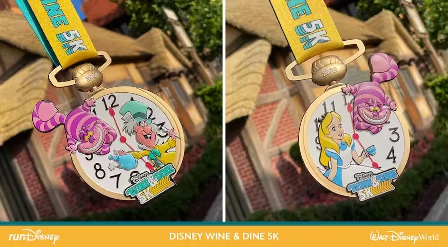 Meia maratona da Disney: medalhas reveladas para a edição Wine & Dine! 1