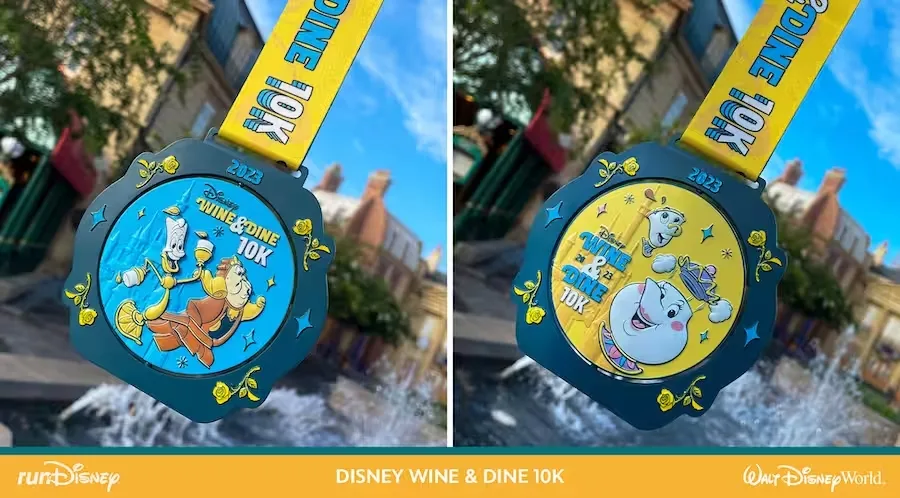 Meia maratona da Disney: medalhas reveladas para a edição Wine & Dine! 2