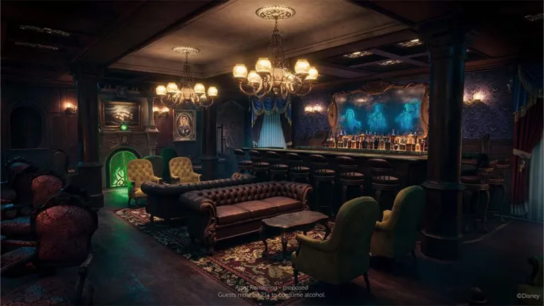Haunted Mansion Parlor