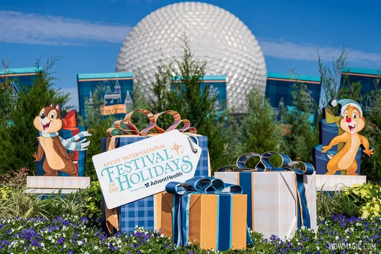 Epcot festival of the holidays