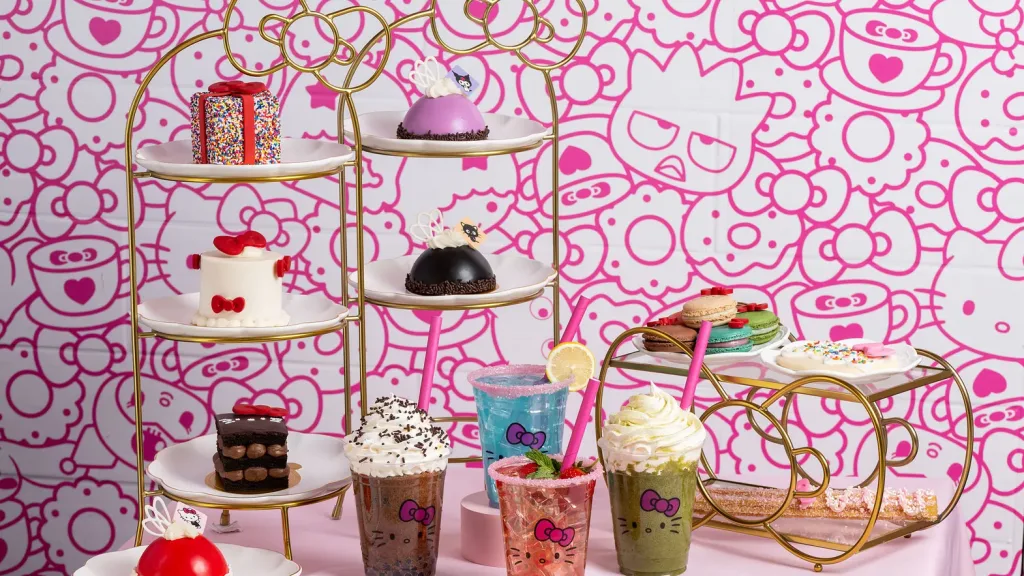 Universal City Walk recebe novo café temático da Hello Kitty 1