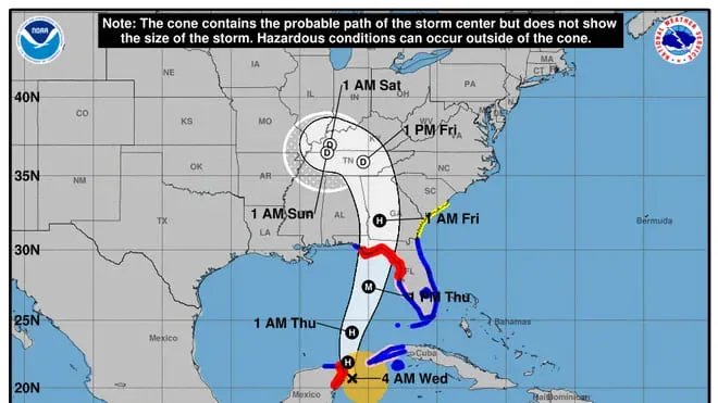 tempestade tropical helene