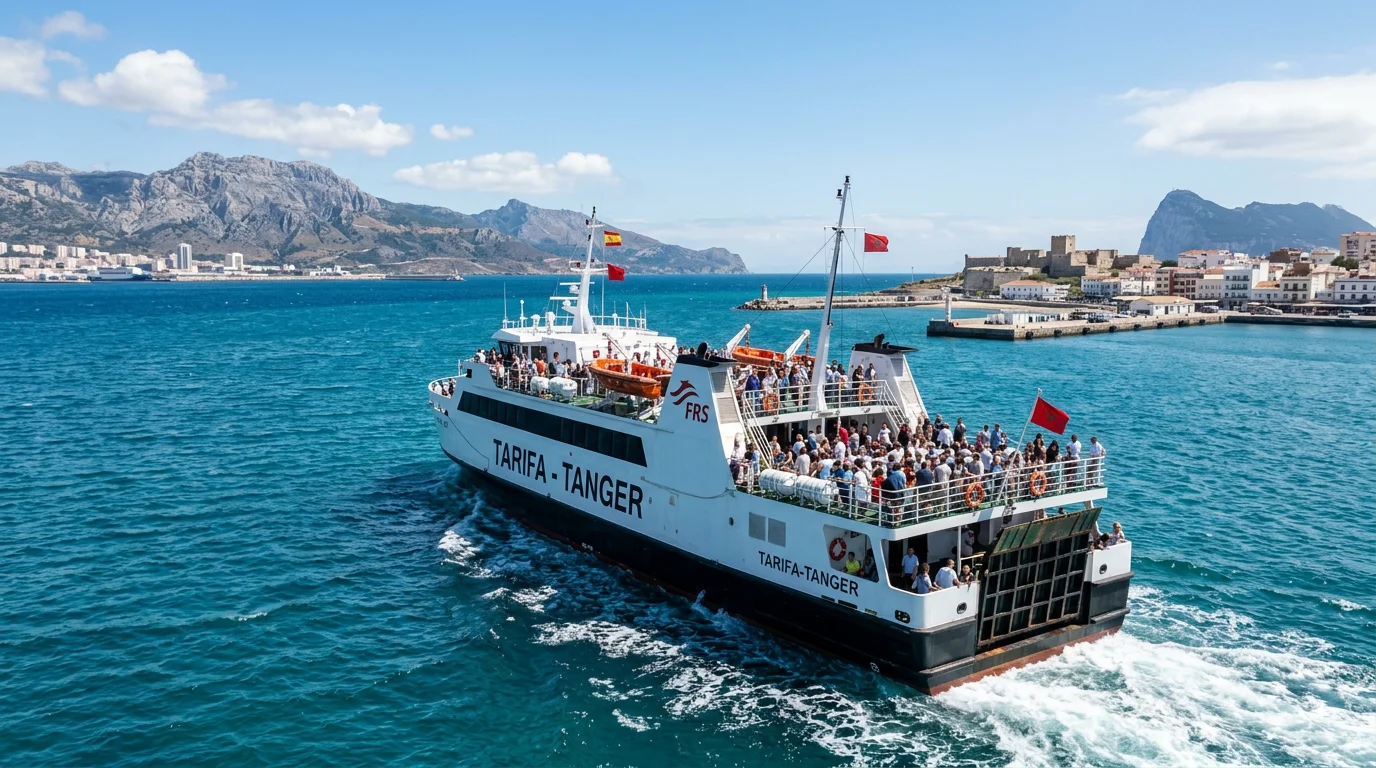 Países Perto de Portugal: Aventura no Norte da África em 2026 1 Países perto de Portugal - Ferry Tarifa-Tânger
