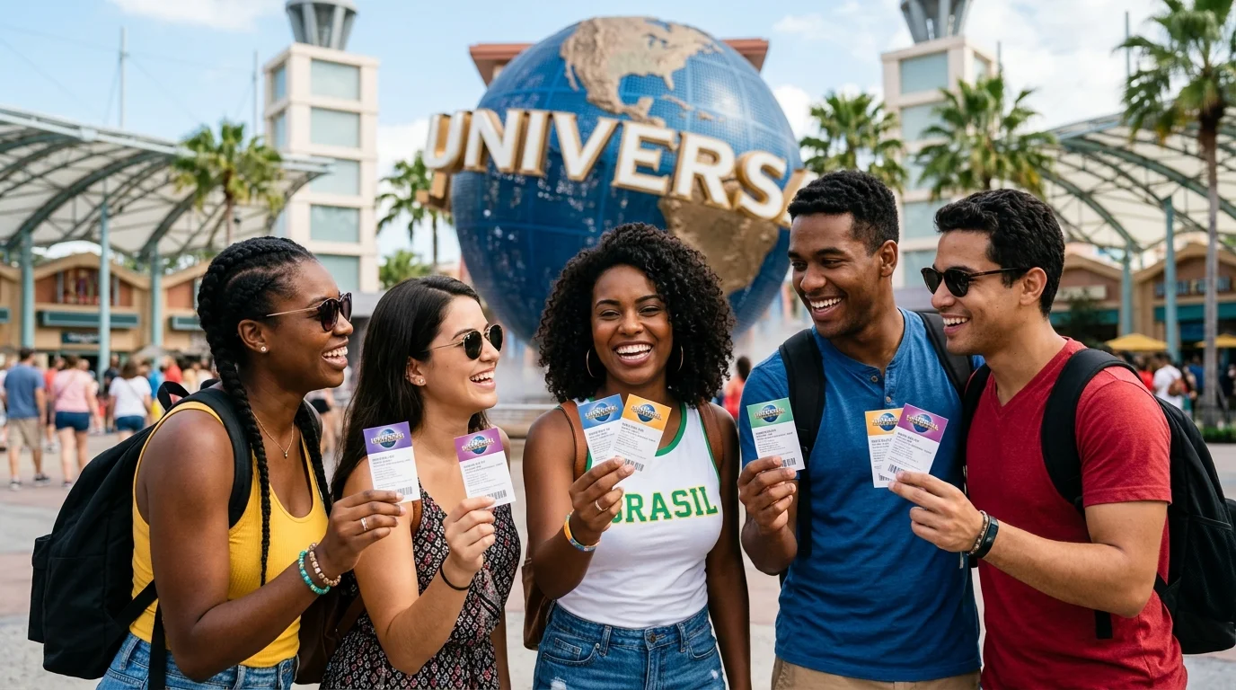 Ingressos Universal Orlando 2026: Base ou Park-to-Park? 1 Ingressos Universal Orlando