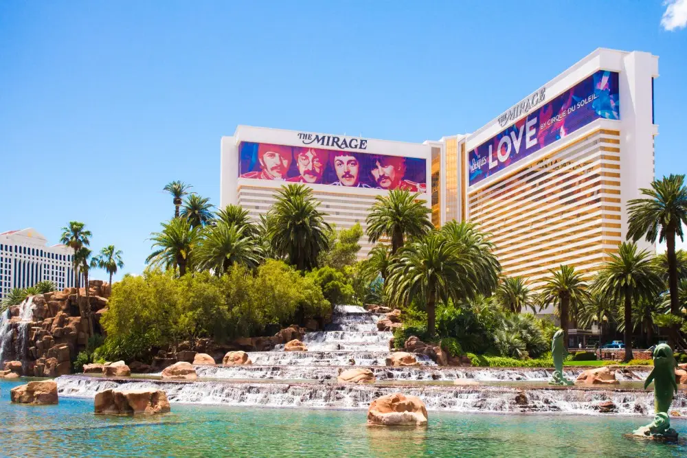 hotel the mirage em las vegas